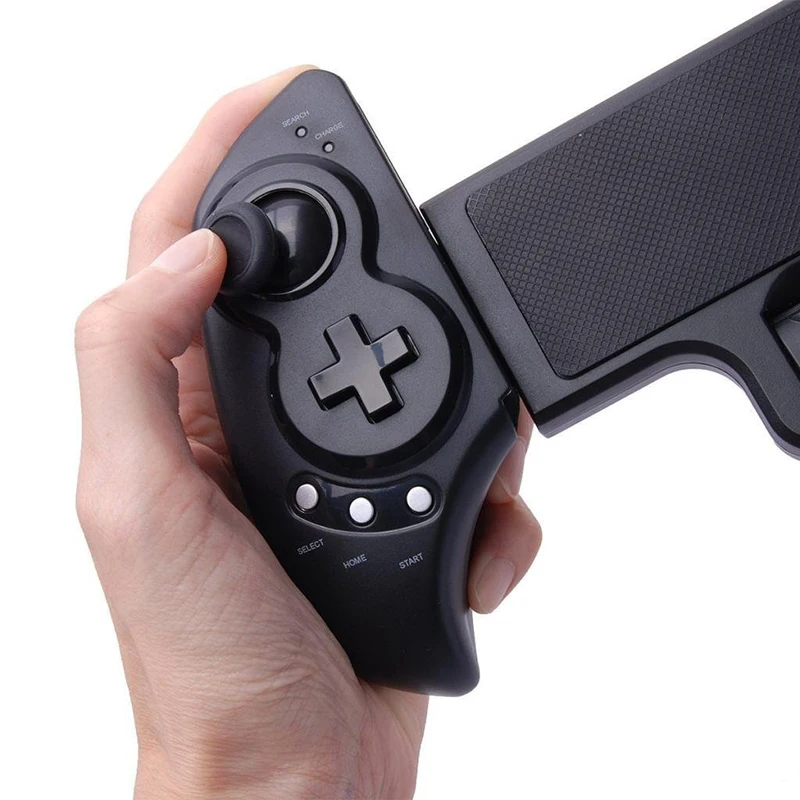 PG-9023 Wireless BT Gamepad Game Controller For Smartphone iOS Android iPad Stretch Holder Stand PG9023 Game Joystick (3)