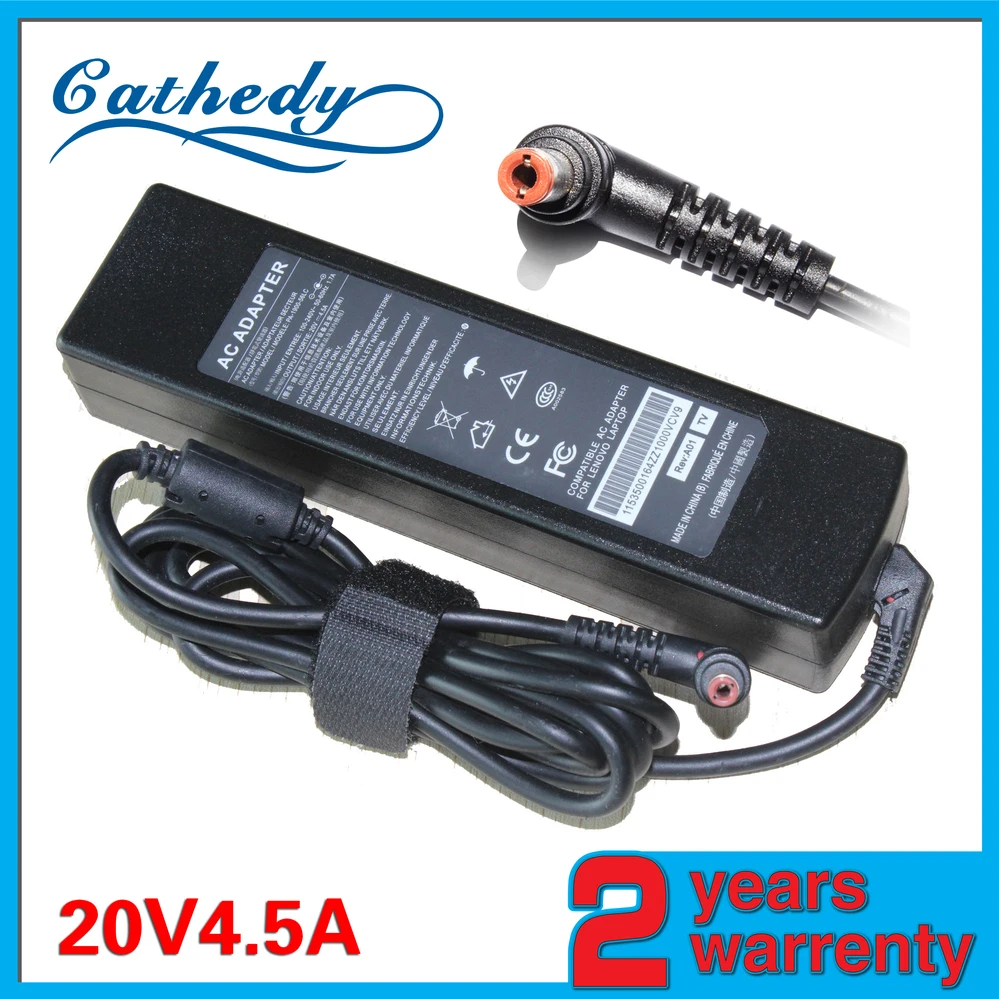 For Lenovo Y45R0 5.5*2.5 Power Supply Plug AC Adapter Charger 20V 4.5A | Компьютеры и офис