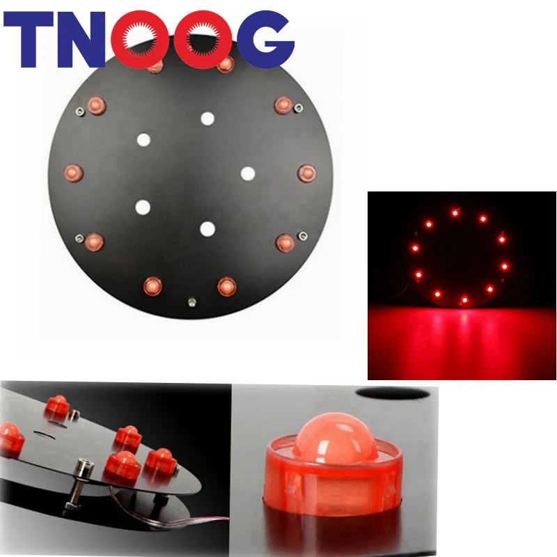 

Spare Tire Led 3rd Brake Light Lamp Ring For 1986-2017 Jeep Wrangler JK TJ YJ CJ Red Light