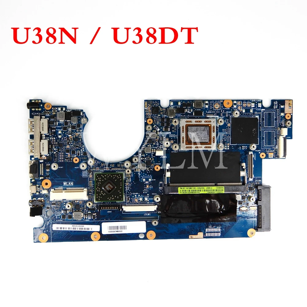 Материнская плата U38N REV2.1 для ASUS U38N U38DT с 4555M материнская плата с процессором для ноутбука протестированная Рабочая