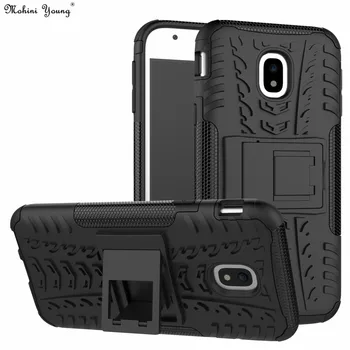 

50PCS For Samsung Galaxy J3 2017 J330 European Edition Case Tyre Pattern TPU PC Hybrid Bracket Back Cover Funda Coque