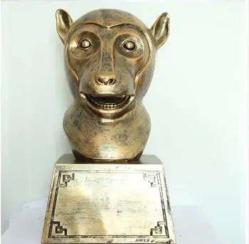 

Material: resin Ming and qing dynasties pure handcraft animal head porch crafts chicken dog pig tiger rabbit snake horse