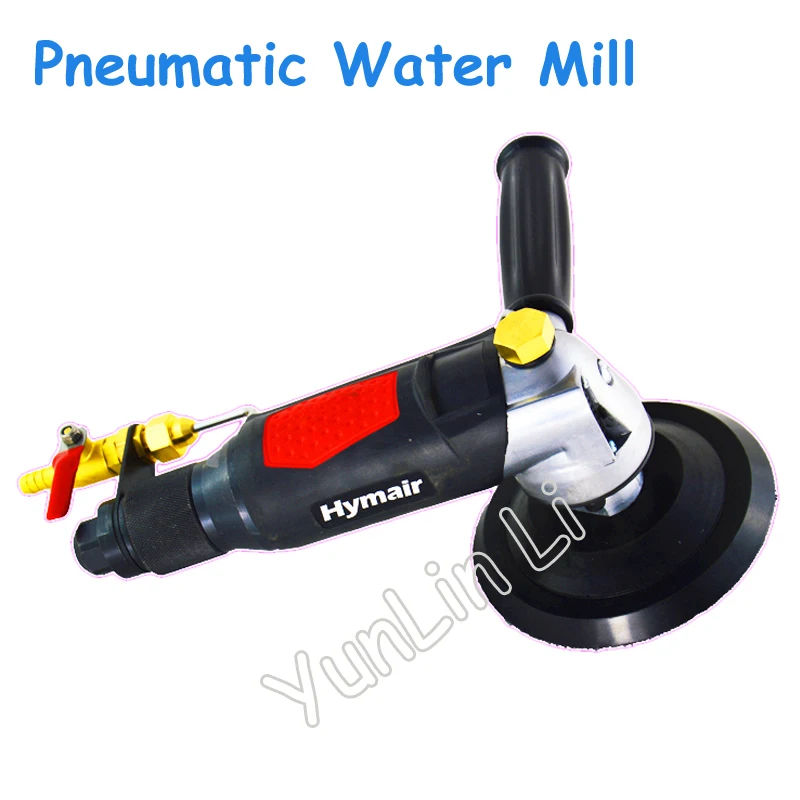 5/" Wet Polisseuse Meuleuse Moulin à eau Pneumatique Polissage pour marbre granit