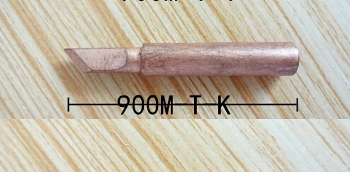 Набор наконечников для паяльника SZBFT комплект из диамагнитной меди 10X 900M T K