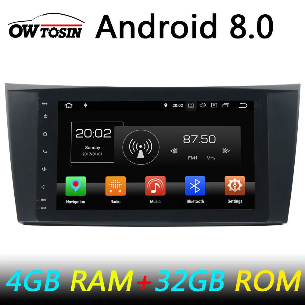 Top Octa Core Android 8.0/Quad Core Android 8.1 For Mercedes Benz W211 W463 W219 W209 E200 E220 E240 E270 E280 E320 E350 E400 E420 0 Top Octa Core Android 8.0/Quad Core Android 8.1 For Mercedes Benz W211 W463 W219 W209 E200 E220 E240 E270 E280 E320 E350 E400 E420 0