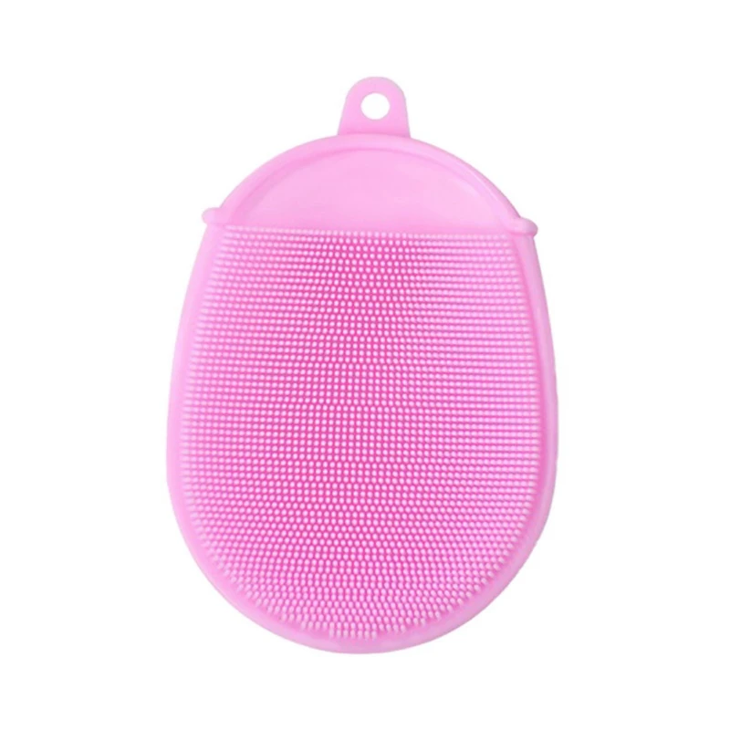 

Baby Bath Brushes Wash Pad Face Facial Clean Silicone shampoo Brush Shower Bath Facial Cleanser 2