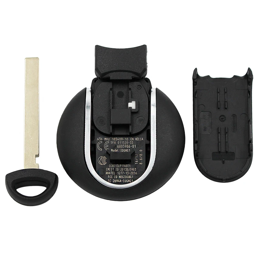 NEW 3 BUTTONS SMART REMOTE CAR KEY FOB 315MHZ 434MHZ FOR BMW MINI COOPER 2015 2016 2017 2018 WITH EMERGENCY KEY BLADE