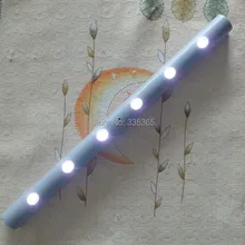 10 шт. X Серый ABS AAA батарея датчик вибрации Светодиодная лампа в шкаф датчик фонаря светодиодное освещение для шкафа Интеллектуальный шкаф световой ящик