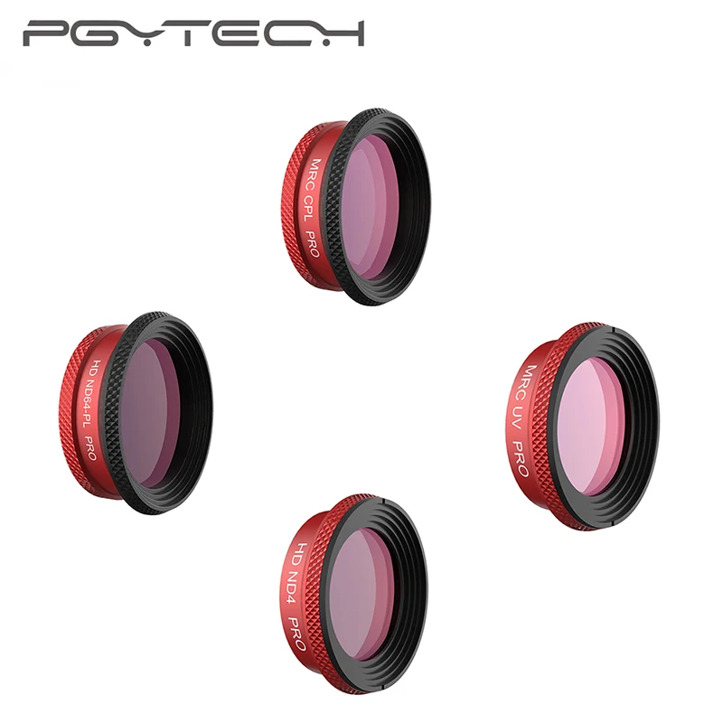 

PGYTECH DJI Mavic Air Filter UV CPL ND4 ND64PL Pro Mavic Air Drone Camera Filter (Professional Version)