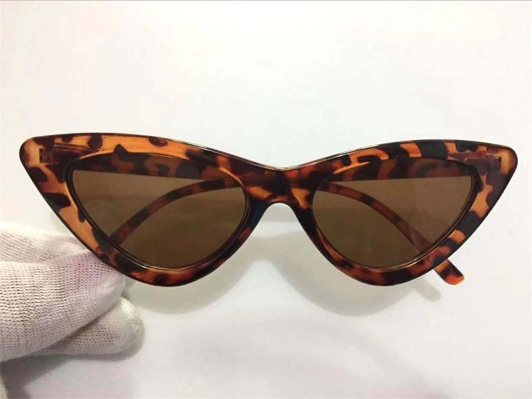 Oculos feminino, солнцезащитные очки, сексуальные, кошачий глаз, тени для женщин, модные солнцезащитные очки, брендовые, женские, Ретро стиль, треугольные, кошачий глаз, очки