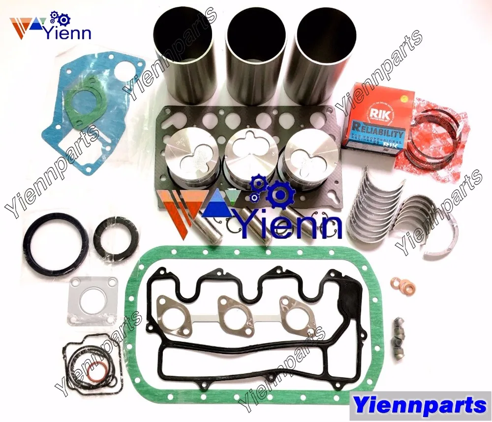 3LB1Overhaul Rebuild Kit Piston Ring Gasket Bearing Set For Isuzu SUMITOMO SH25J SH28JX excavators Diesel Engine Parts | Автомобили и