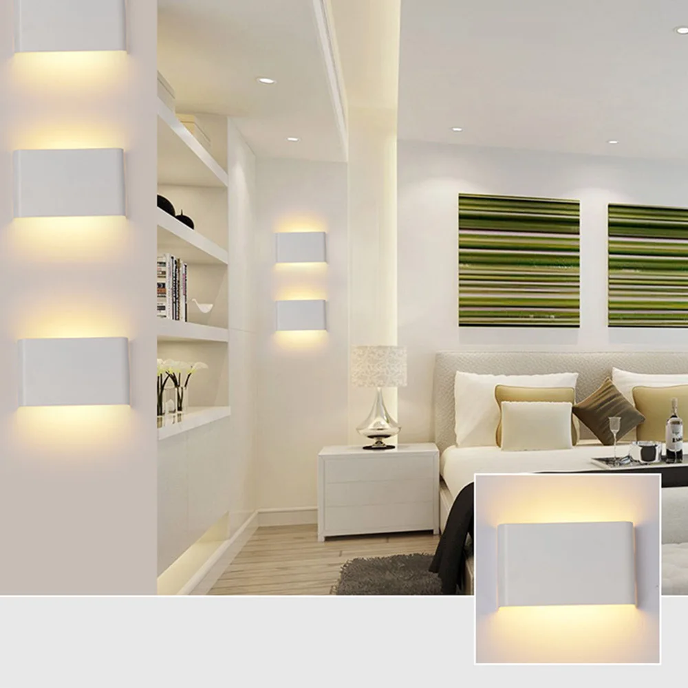 Indoor/Outdoor Waterproof Wall Lamp 5W/14W LED Wall Light Modern Home Decor Up Down Dual-Head Aluminum Wall Lamp BD-60