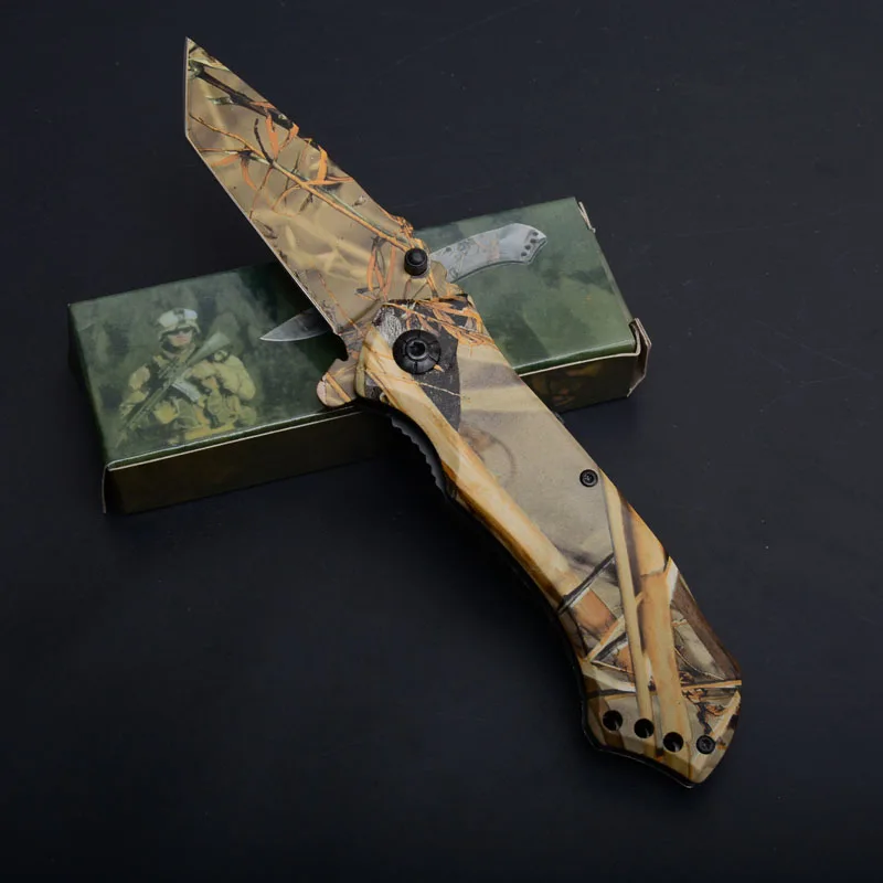 strider leaf tactical folding knife titanium rescue edc tools(4)