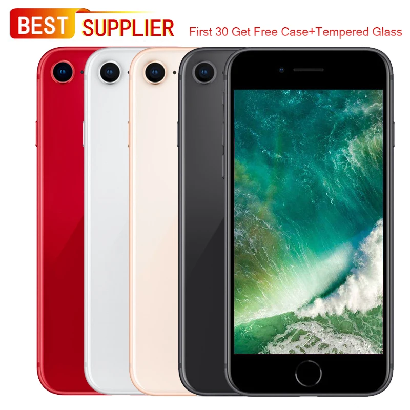 

APPLE iPhone 8 GSM Unlocked, 64GB/128GB Optional, 4.7 inches, Looks Like New, 1 Year Warranty