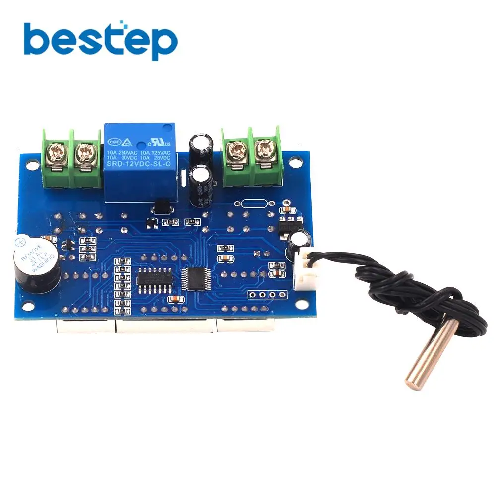W1401 DC12V LED Digital Display Thermostat Intelligent Temperature Controller Thermometer Control With NTC Sensor DC 12V Module W1401 DC12V LED Digital Display Thermostat Intelligent Temperature Controller Thermometer Control With NTC Sensor DC 12V Module