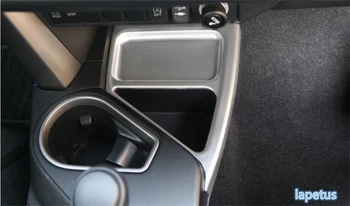 

Lapetus Middle Control Storage Box Grid Decoration Stickers Cover Trim 1 Pcs ABS For TOYOTA RAV4 RAV 4 2016 2017 2018