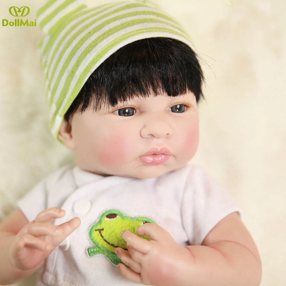 

Full vinyl silicone reborn baby dolls 14" real baby girl boy dolls toys for children gift can bathe bebe real reborn bonecas