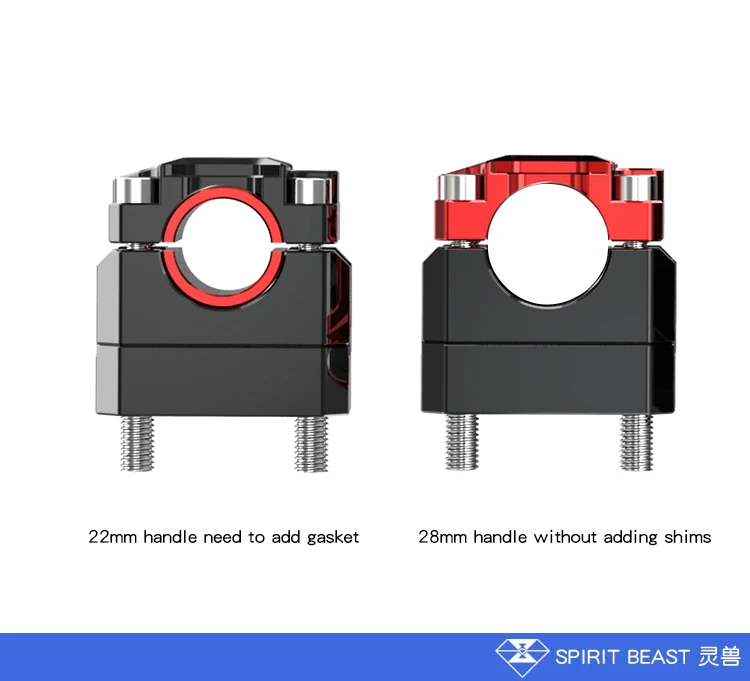 Spirit Beast руль мотоцикла регулируемый код давления мото Модификация аксессуары для 22 мм/28 мм руль