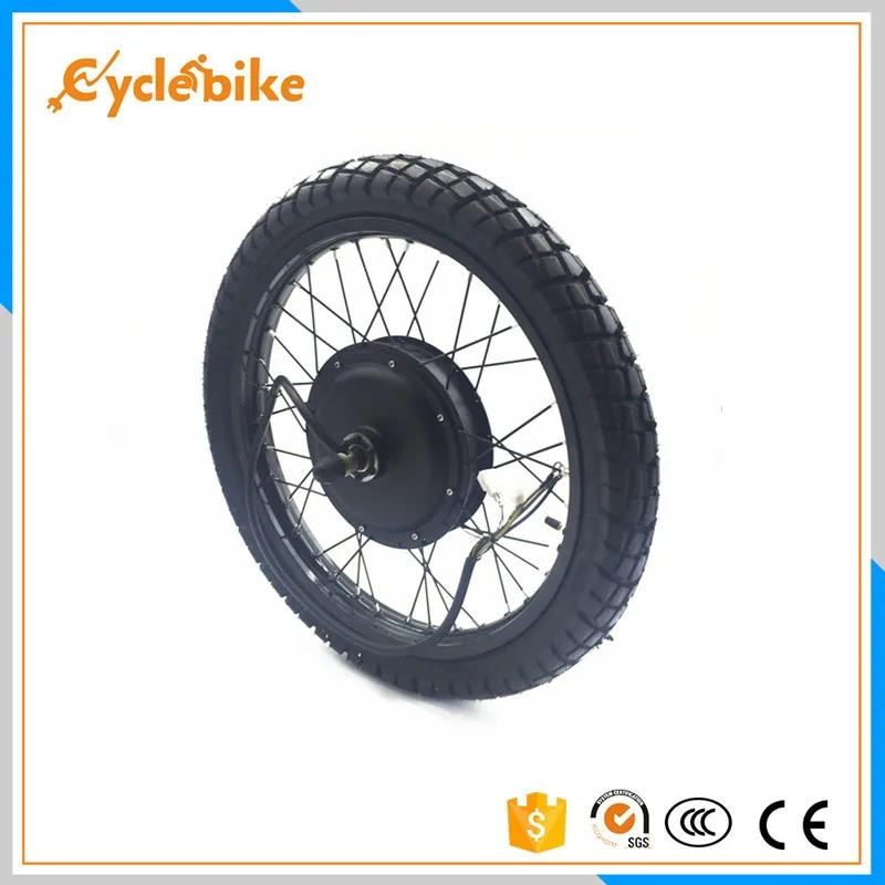 Flash Deal 48v-96v 3000w electric bike hub motor wheel 19" motorcycle 80/100-19 tire 10