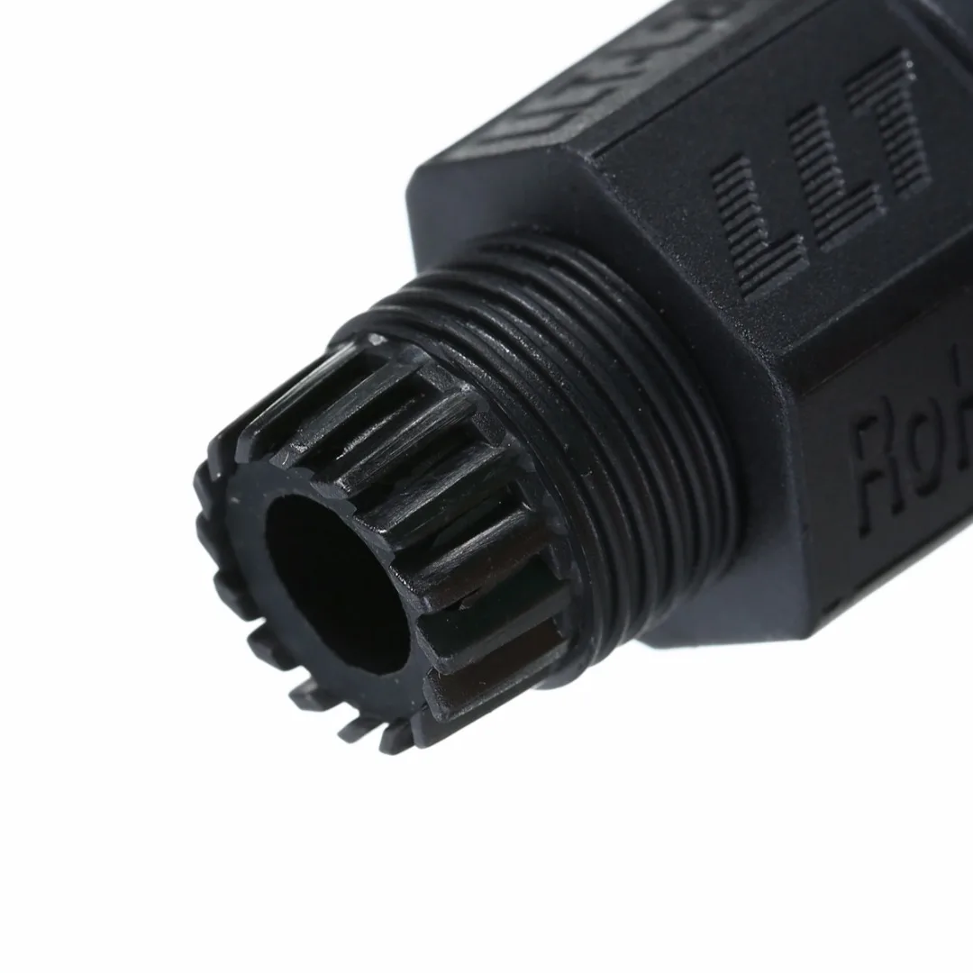 1pc IP67 Waterproof Electrical Cable Wire Connector 3 Core Black  220V~380V Solar Garden Outdoor Junction