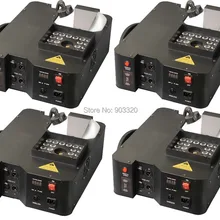 4X Лот Горячая 1500 Вт Цифровой 24 шт* 3 Вт 3в1 RGB светодиодный красочный противотуманный станок с беспроводным пультом дистанционного управления для событий Вечерние
