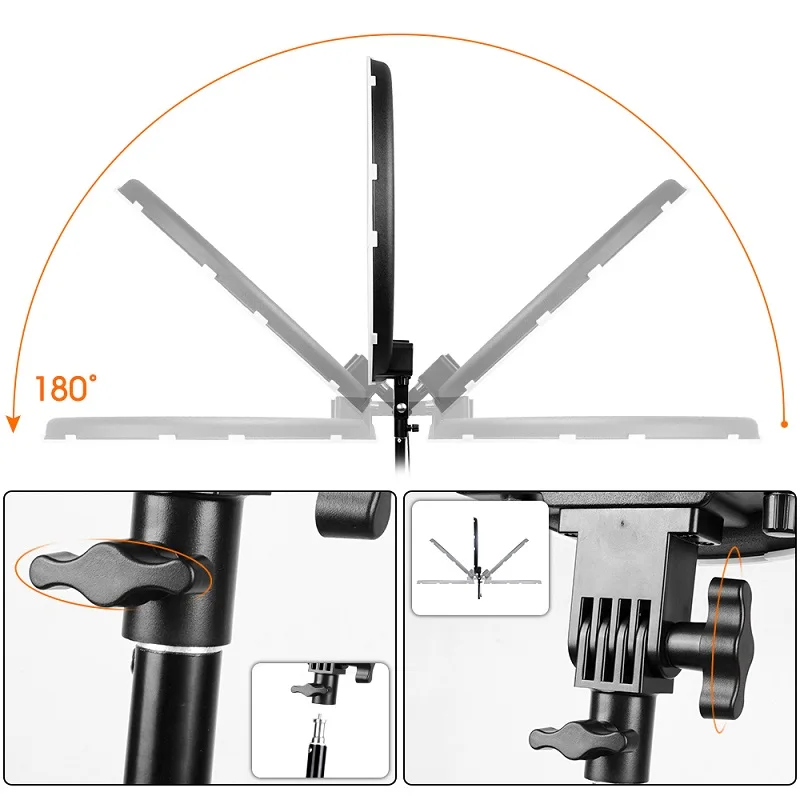  Travor LED Ring Light 18 Inch Ring Lamp Photo light ring With Tripod Phone holder for YouTube makeu - 32914517335