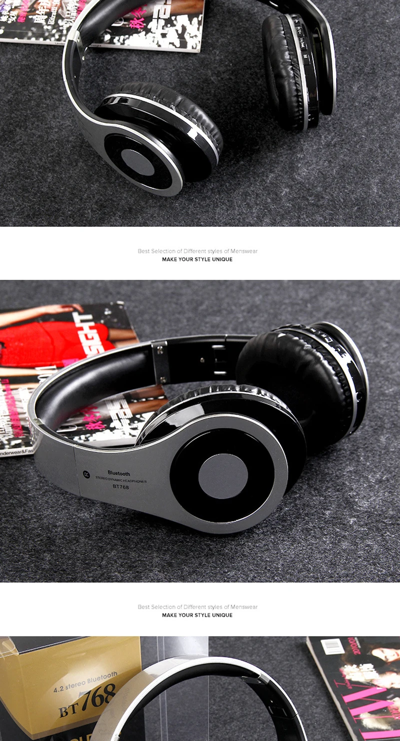 headphones with microphone wireless