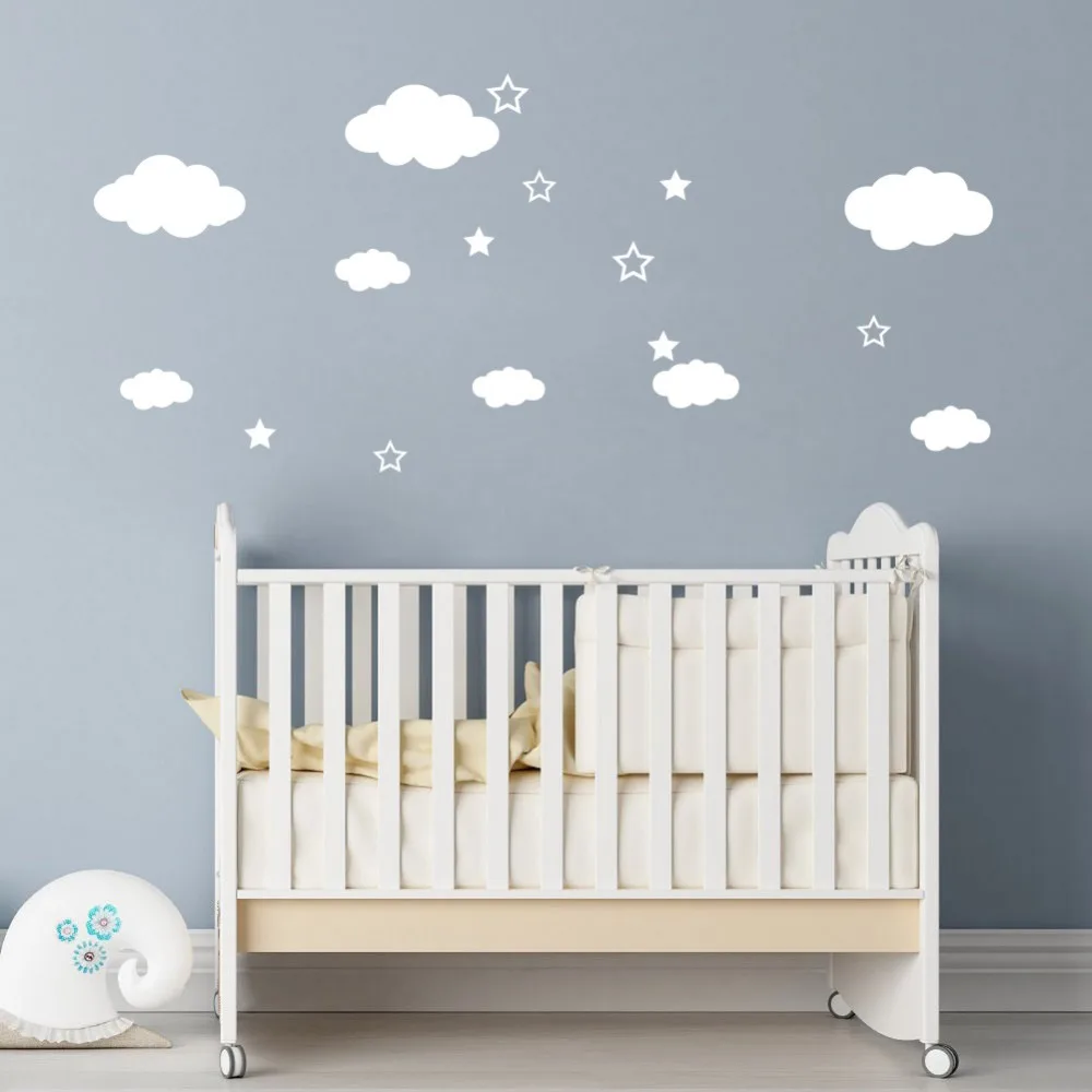 

Decorative DIY Clouds Art Mural Vinyl Wall Decal for Home Decor
