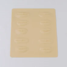 3D силиконовая кожа для обучения татуировкам высокого качества дизайн татуировки Поддельные шкуры для практики перманентного макияжа