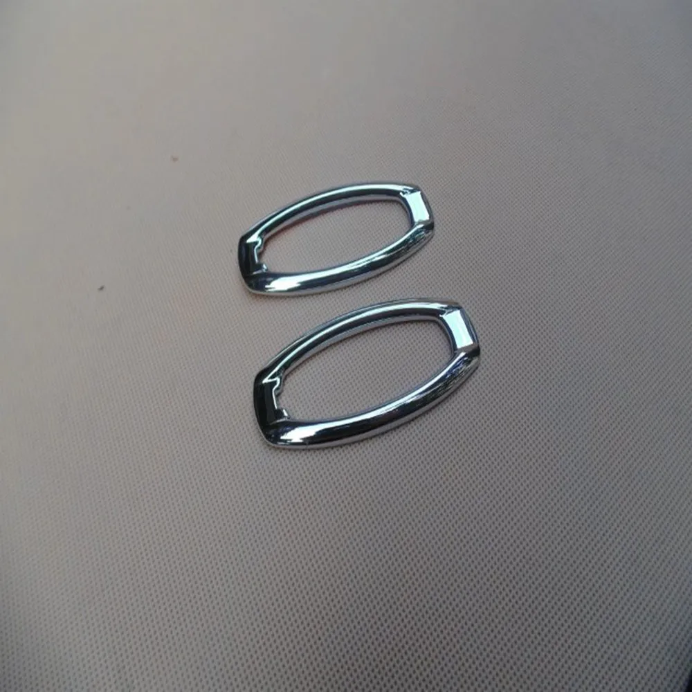 2 шт. хромированные панели для Toyota Vios/Yaris/sedan 2014 2015 2016|lamp frame|abs chrome2016 car |