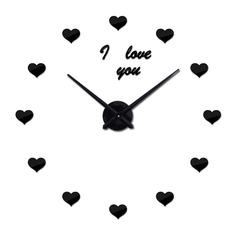 

special offer diy wall clock europe 3d big quartz watch clocks still life circular stickers living room large home decoration