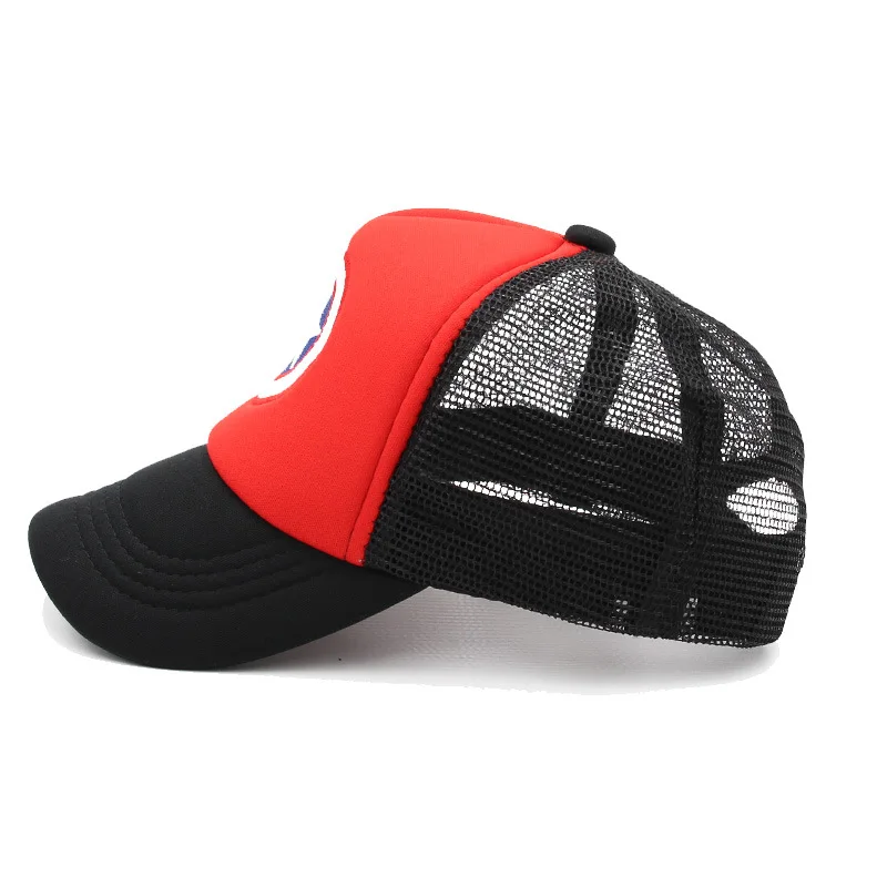 Бейсбольная кепка для детей мальчиков Капитан Америка Snapback супергерой летняя
