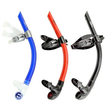 

1 Piece Swimming Tube Underwater Scuba Diving Snorkel with Silicone Mouthpiece One-Way Purge Valve Water Sports Accessories