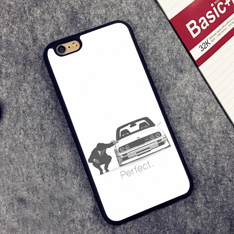 Мягкий силиконовый защитный чехол для iPhone X 8 7 плюс 6 s 5 5S 5C SE BMW perfect M автомобиль pover