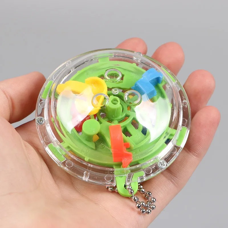 

7*7CM 36Steps 3D Maze Ball magical Intellect Ball Puzzle IQ Balance game Toy Children's gift Educational Toys