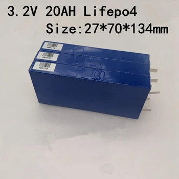 

2pcs A Cells LiFepo4 20Ah 3.2V 20Ah Cell 50A Discharge Long Life for 12v 20ah Battery Pack Diy Electric Vehicle Wheelchair Ev