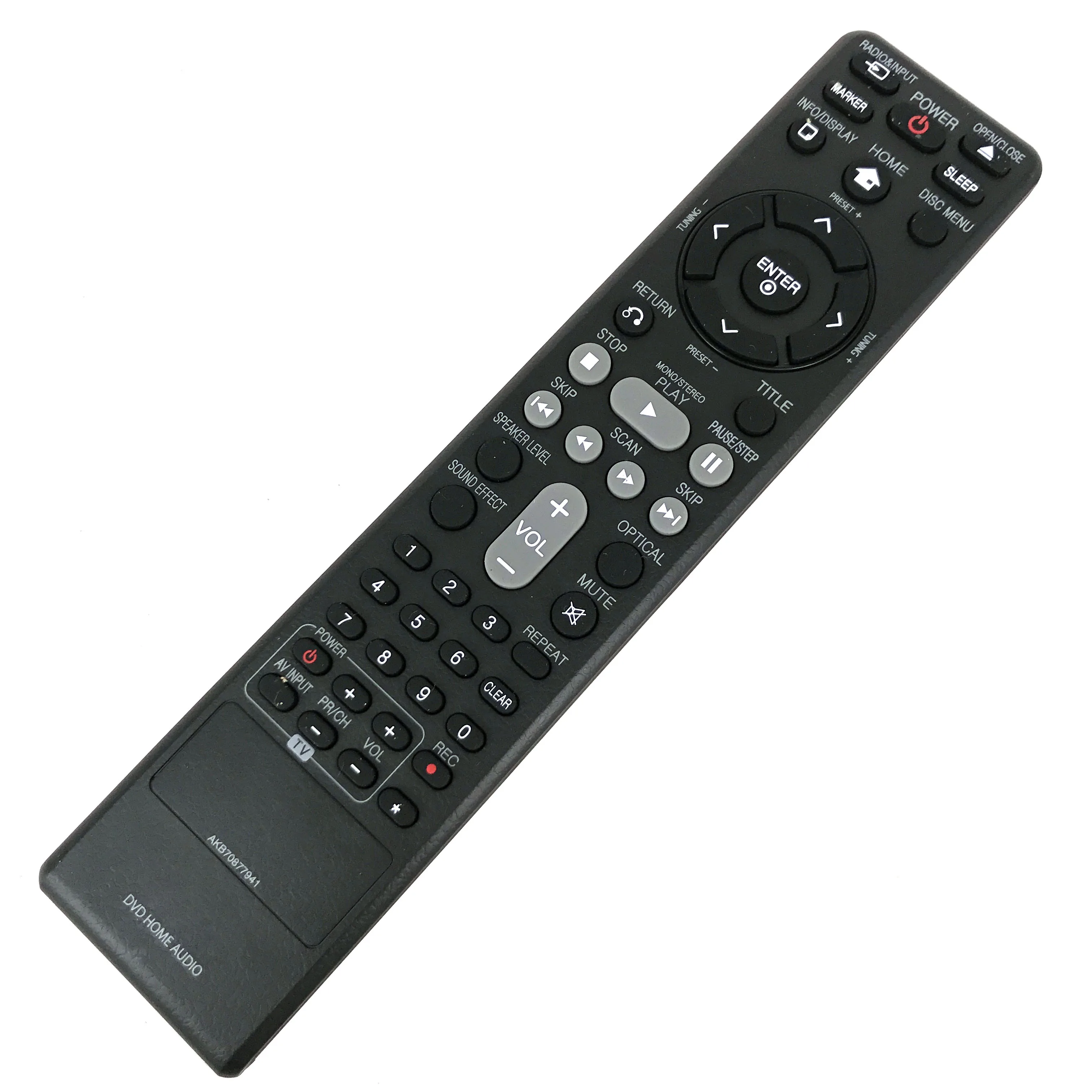 Новый оригинальный пульт дистанционного управления AKB70877941 для LG DVD Home Audio
