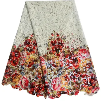 

African Lace Hot Sell Mesh 2015 multi Color african Lace for wedding dress.New arrival guipure lace Fabric High Quality1122B
