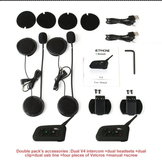 Walkie-talkie V4 Full-duplex kask walkie-talkie zestaw słuchawkowy interkom bezprzewodowy tanie i dobre opinie Uprząż 100*70*20mm black full duplex communication optional (partial support) single package Double package Walkie-talkie V4 Full-duplex kask walkie-talkie zestaw słuchawkowy interkom bezprzewodowy tanie i dobre opinie Uprząż 100*70*20mm black full duplex communication optional (partial support) single package Double package