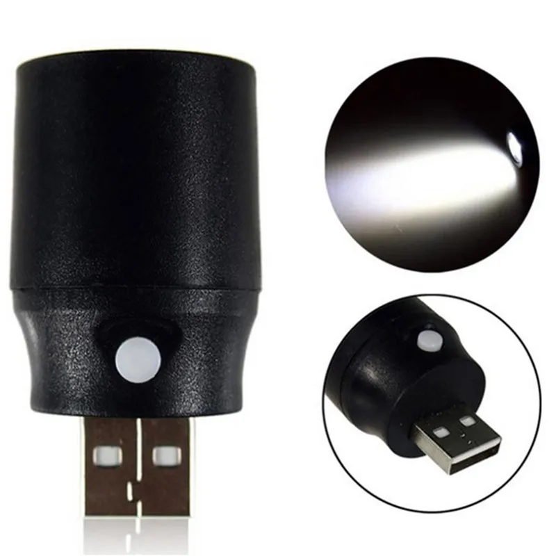 

New arrival usb led flashlight mini pocket torch Flashlight Lamp 5V Multicolor Mini-Torch outdoor camping Emergency lamp