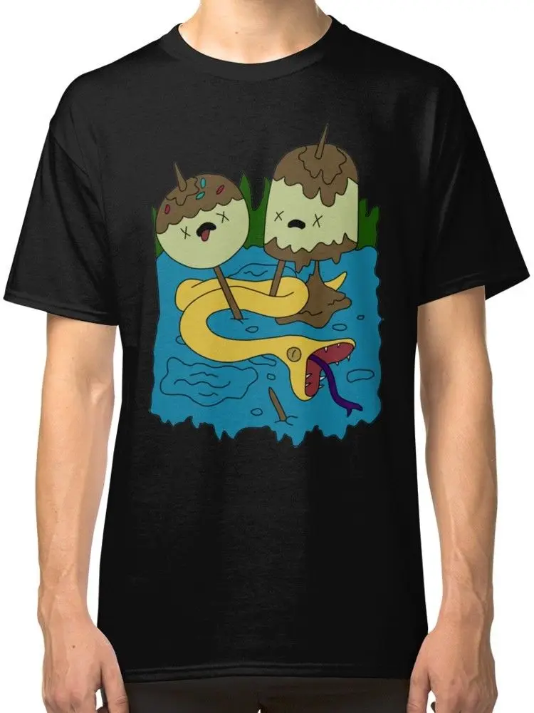 Princess Bubblegum Rock Adventure Time Men's Black Tees Shirt Clothing