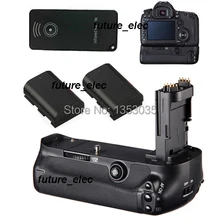 Батарейный ручной держатель для Canon EOS 5D Mark III 3 5 DIII 5D3 DSLR камера Замена BG-E11+ ИК пульт дистанционного управления+ 2 x LP-E6
