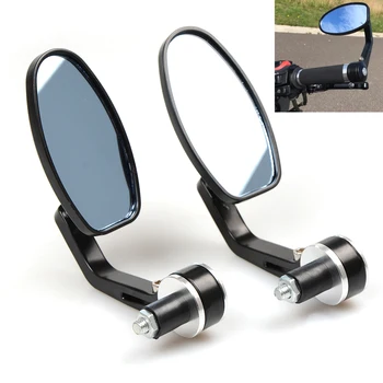 

For Yamaha YZF R6 R1 R3 FZ8 FZ800 R1M FZ1 FAZER 1000/600 FZ6N FZ6S Handel Bar Ends Motorcycle Mirror Handlebar Ends Side Mirrors