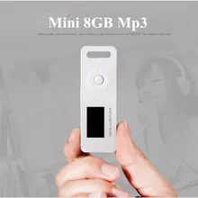 Smarcent мини 8 ГБ MP3 музыкальный плеер цифровой аудиоплеер 8 ГБ MP3 Walkman HiFi без потерь музыкальных плееров звук высокого качество мини Mp3