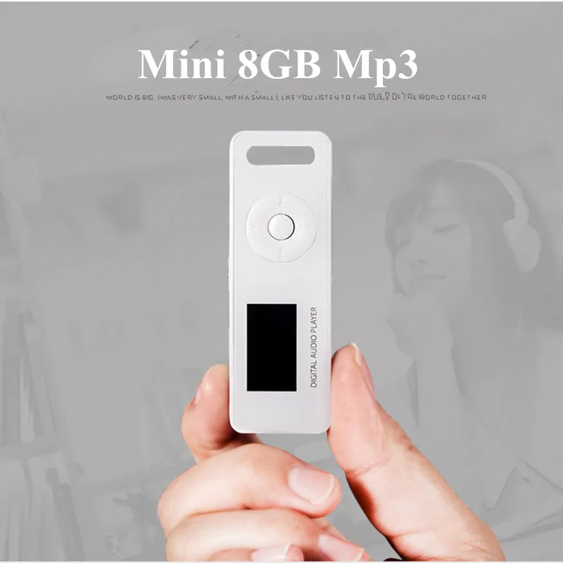 SMARCENT Mini 8 ГБ MP3 музыкальный плеер цифровой аудио Гб Walkman HiFi Lossless музыкальные плееры