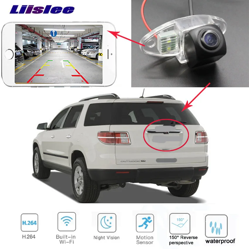 

Car Rear View Parking Reverse Back Up wireless WiFi Camera for Saturn Outlook 2006~2010 For GMC Acadia MK1 Facelift 2013~2017