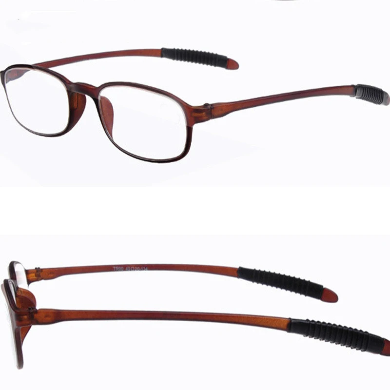 

Free shipping New Portable Reading Glasses TR90 Frame women men Anti-fatigue resin lens unbreakable Eyeglass Women Men CI0083
