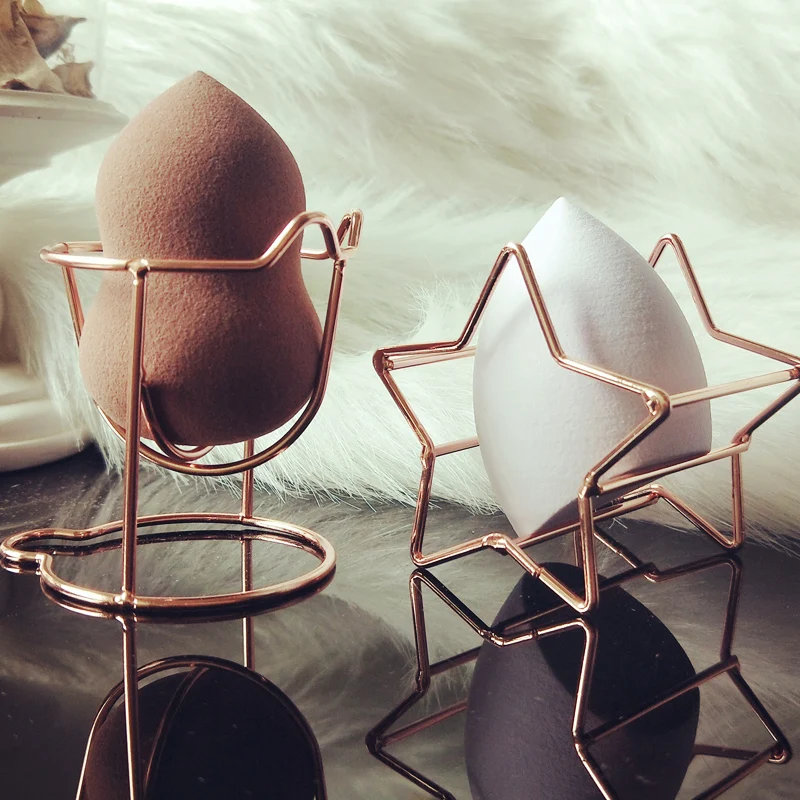 Makeup Beauty Egg Powder Puff Sponge Display Stand Beauty Egg Holder Storage Rack Cosmetics Storage Shelf Container Organizer