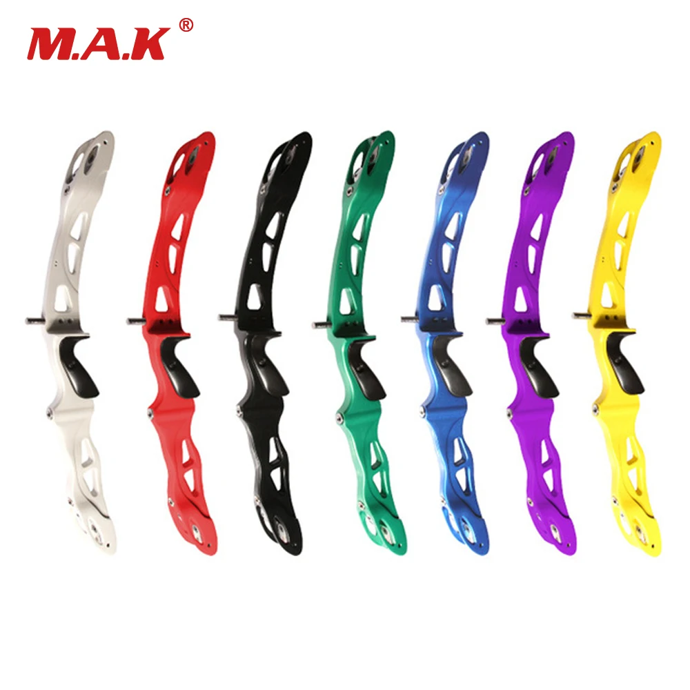 

Colorfull Recurve Bow Riser AM60 Magnesium Alloy Wooden Handle Right Hand for Outdoor Archery Hunting Shooting