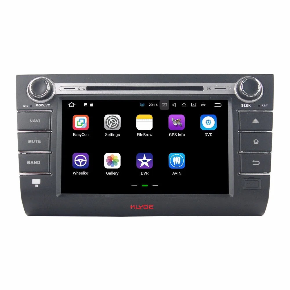 KLYDE 2 Din 8 Android 7 1 font b Car b font Multimedia Player For SUZUKI